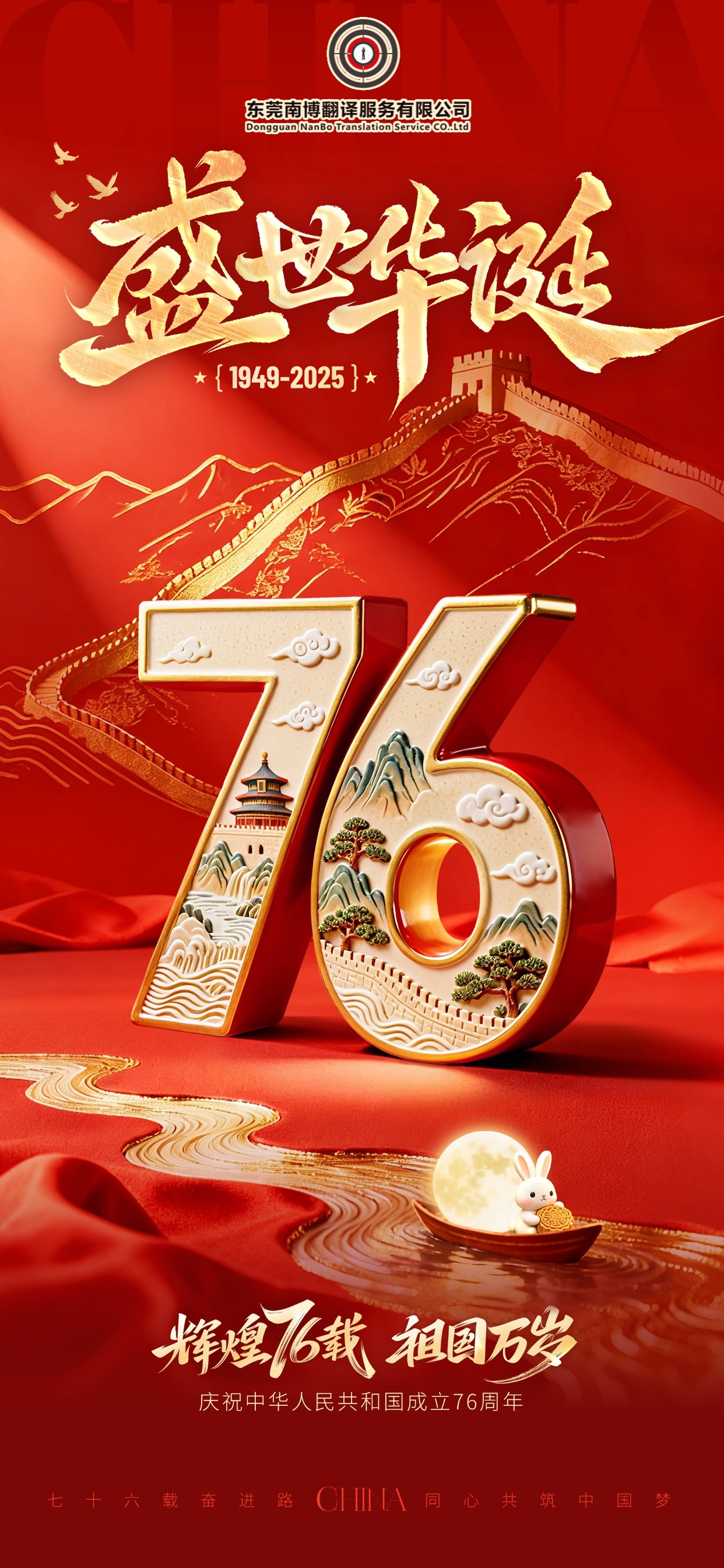 辉煌76载 相国万岁